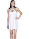 Καλοκαιρινό Mini Φόρεμα White