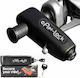 Caps Motorcycle Lever Lock in Black