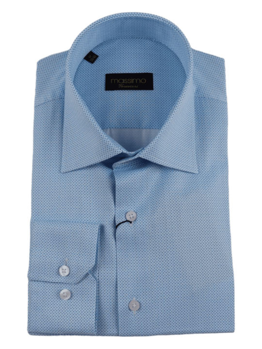 Massimo Veneziani Men's Shirt Light Blue