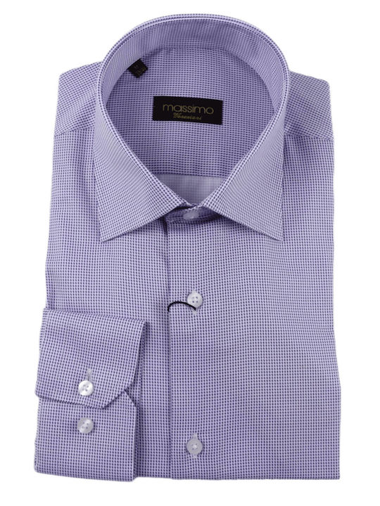 Massimo Veneziani Men's Shirt Lilacc