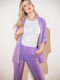 Lilac Suit Set Jacket Trousers