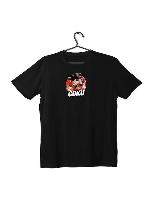 T-shirt Unisex Black Σχέδιο Goku