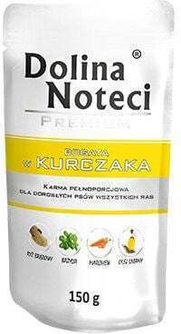 Dolina Noteci Premium Wet Food Dogs in Pouches with Chicken 150gr