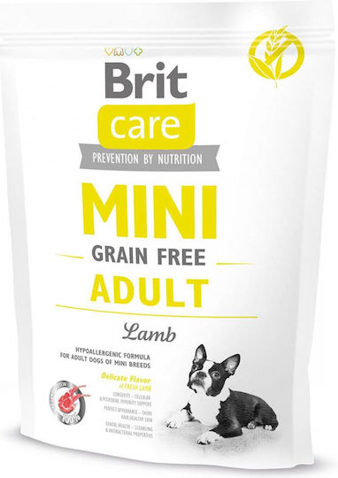 Brit Wet Dog Food Pouches with Lamb Chicken and Salmon Grain-Free 400g
