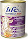 Wet Food Dogs in Cans Diet with Beef, Rice, Potatoes, Vegetables, Meat, Fish, Chicken, Tuna Fish and Salmon 400gr