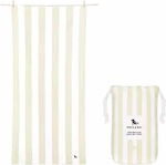 Dock & Bay Quickdry Cabana Beach Towel White 90x200cm.