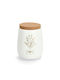Zeller Vase Coffee with Lid Metallic Brown 750ml