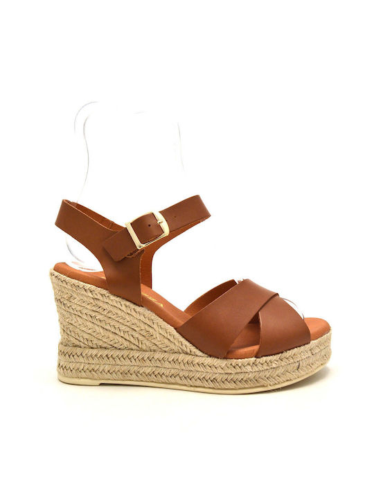 Ragazza Women's Leather Platform Wedge Sandals ...