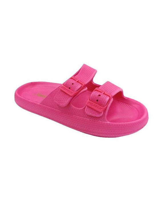 Jomix Frauen Flip Flops in Fuchsie Farbe