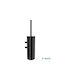 Verdi Metallic Toilet Brush Black