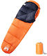 vidaXL Sac de dormit Single Portocaliu