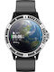 656530 42mm Smartwatch mit Pulsmesser (Schwarz)
