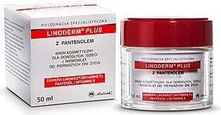 Ziołolek Linoderm Plus Ενυδατική Κρέμα Προσώπου Ημέρας με Πανθενόλη 50ml