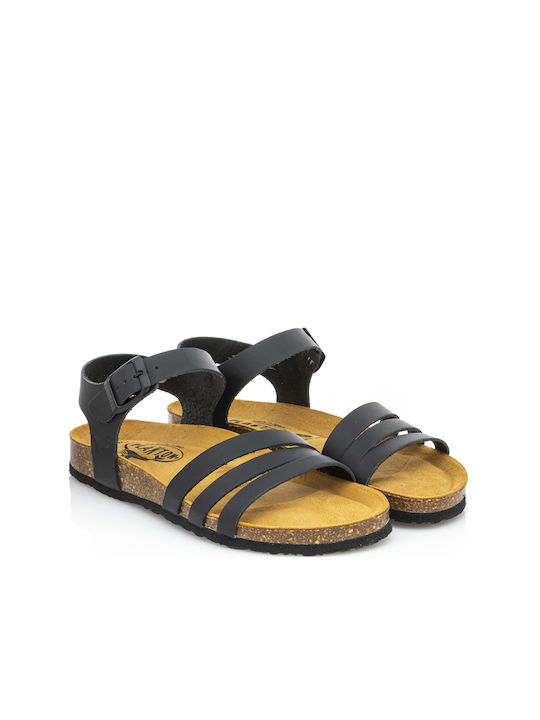 Plakton Anatomic Women's Sandals Black