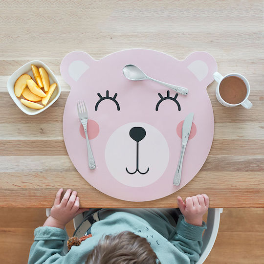 Zeller Plastic Placemat Pink 36.5x36.5cm