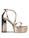 Mairiboo for Envie Damen Sandalen in Gold Farbe