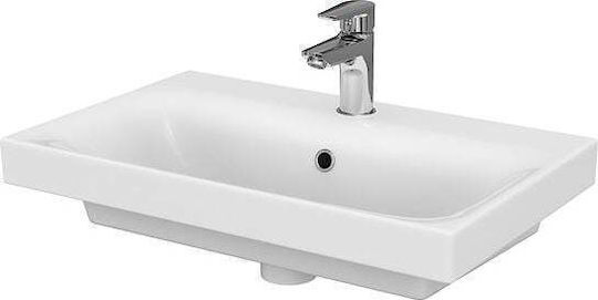 Cersanit Moduo Aufgesetztes Waschbecken Keramik 60x38cm Weiß