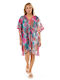 Verde Women's Caftan Beachwear Blue