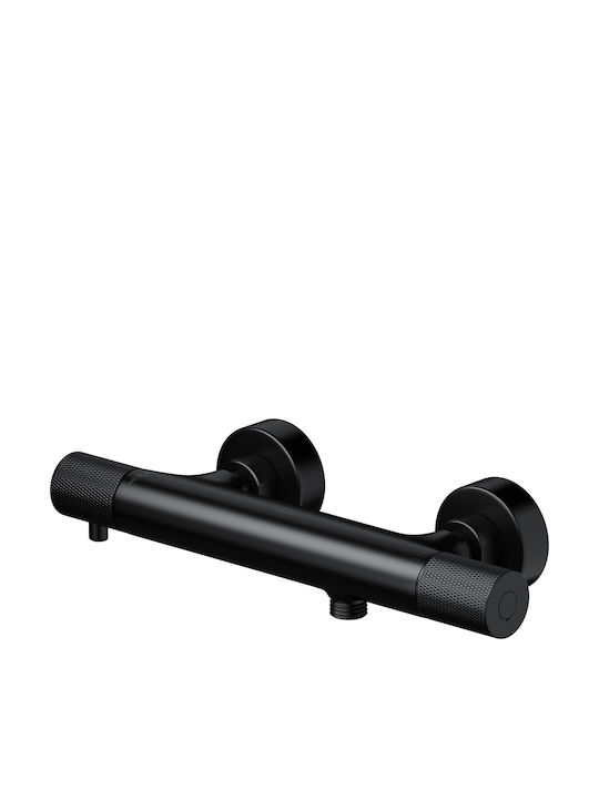 Cersanit Mixing Shower Shower Faucet Thermostatic Black