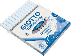 Giotto Turbo Maxi Γκρι Μαρκαδόροι Ζωγραφικής Χο...