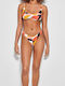 Gisela Bikini Set Top & Brazil Bottom with Adjustable Straps