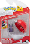 Jazwares Miniatur-Spielzeug Clip 'N' Go Pokemon Hangry Morpeko für 4+ Jahre