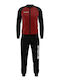 Tuta Tracksuit Glossy with Elastic Bordeaux