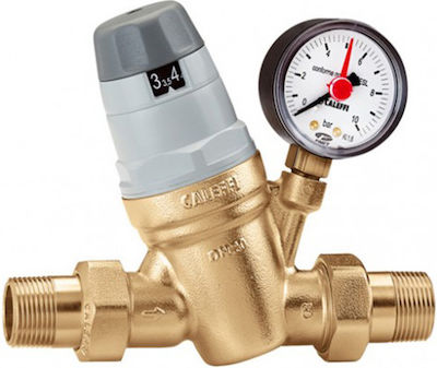 Caleffi Pressure Pipe Regulator Brass 1/2" Male 3153504001
