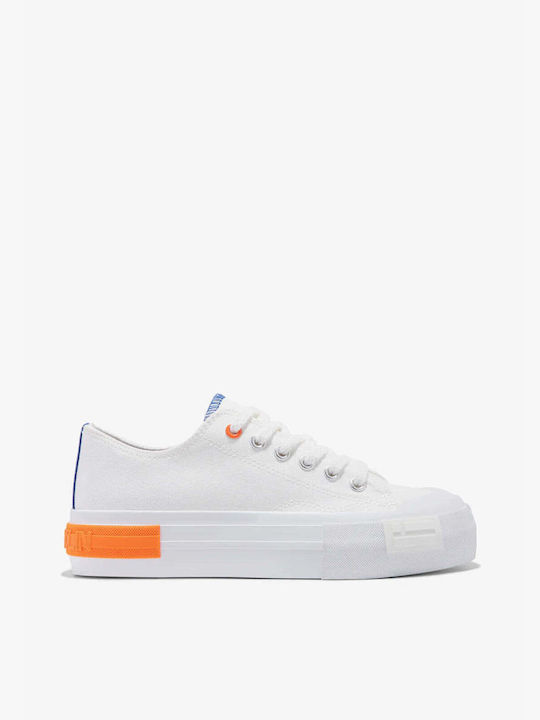 D.Franklin One Way Sneakers White