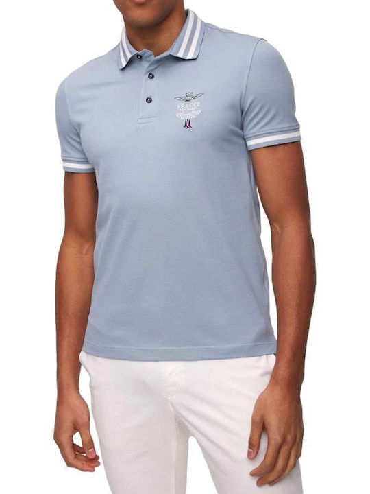 Aeronautica Militare Bluza Bărbătească Polo Glacier Blue