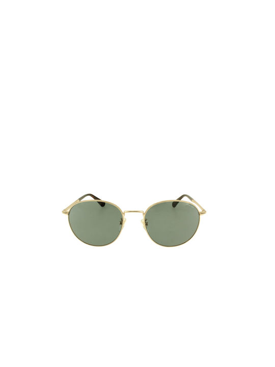 Police Sunglasses with Gold Metal Frame and Green Mirror Lens SPLD94 349Y