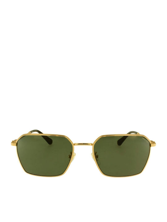 Police Unisex Sunglasses with Gold Metal Frame ...
