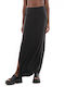 Vero Moda High Waist Maxi Skirt in Black color