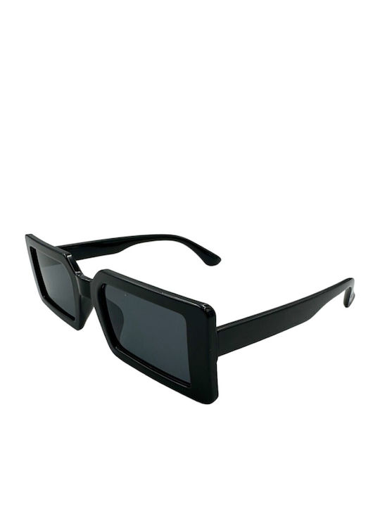 V-store Unisex Sonnenbrille mit Schwarz Kunststoff Gestell und Schwarz Linse 5007BLACK