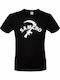 Black T-shirt Unisex Pegasus Sons Anarchy Samcro Gun