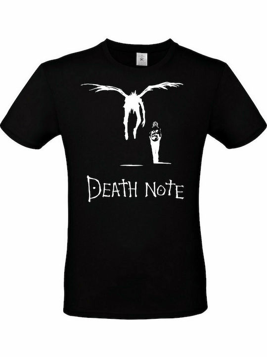 Tricou negru unisex cu design Pegasus Death Note 03