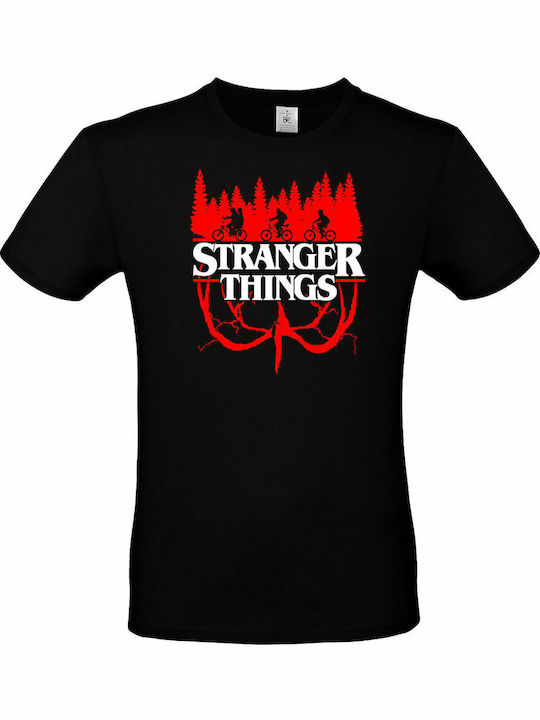 Pegasus T-shirt Stranger Things Roots Black