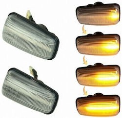 Φλας Led 12V για Peugeot 106 / Expert / Partner / 306 / 406 / 806 2τμχ Φλας Led 12V για Peugeot 106 / Expert / Partner / 306 / 406 / 806 2τμχ