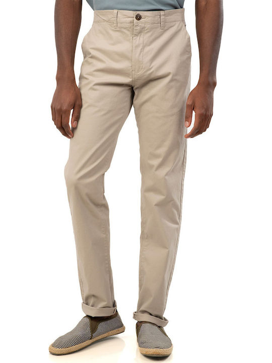 Rebase Trousers Chino Elastic in Regular Fit Gray RCP-403