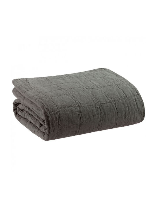 Vivaraise Titou Tagesdecke King Size Carbone 260x260cm