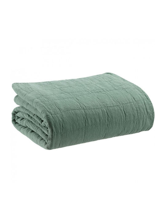 Vivaraise Titou Tagesdecke King Size Vert De Gr...