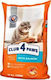 Club 4 Paws Premium Ξηρά Τροφή για Ενήλικες Γάτες με Σολομό / Κρέας 14kg