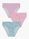 Minerva Bra Briefs 3pack Комплект детски гащички Pink-l.blue 3бр