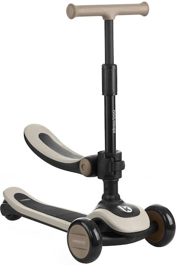 Kikka Boo Kids Scooter Treo 3-Wheel with Seat for 12 Months Beige