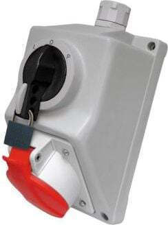 Elektromet Industrial Socket 974001