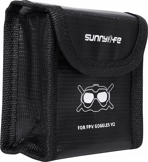 Sunnylife Θήκη Μεταφοράς Μπαταρίας Μαύρη για DJI FPV