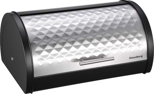 Klausberg Ψωμιέρα Inox Γκρι 38x28cm