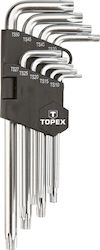 Topex Σετ 9 Κλειδιά Allen