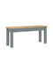 Stool For Kitchen Wooden Grey 105x30x45cm