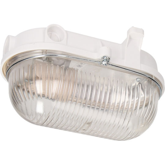 Orno Wandmontierte Leuchte mit Schirm für den Außenbereich IP54 E27 Gray